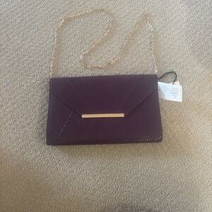 Urban Expressions Purple Clutch Bag